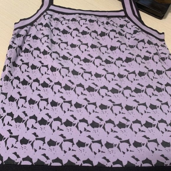 Sigrid Olsen Square Neck Tank Med - Picture 4 of 4